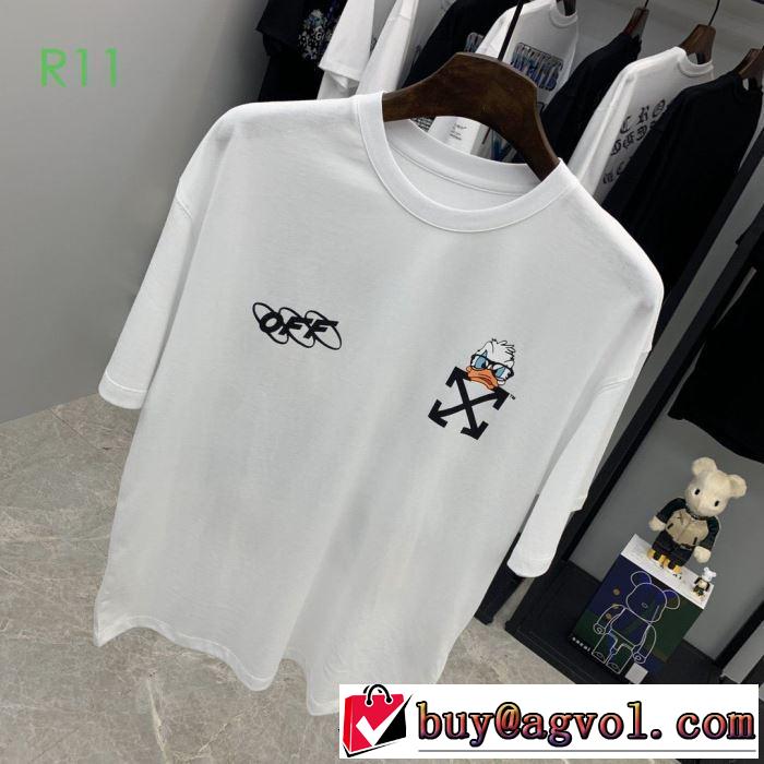 Off-White オフホワイト20SS☆送料込 半袖/Tシャツ 非常にシンプルなデザインな