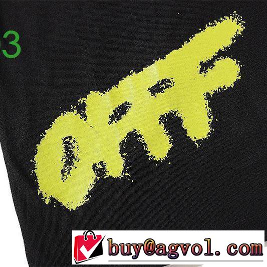 3色可選 2020モデル  Off-White 狙える優秀アイテム オフホワイト 半袖/Tシャツ 大人気のブランドの新作