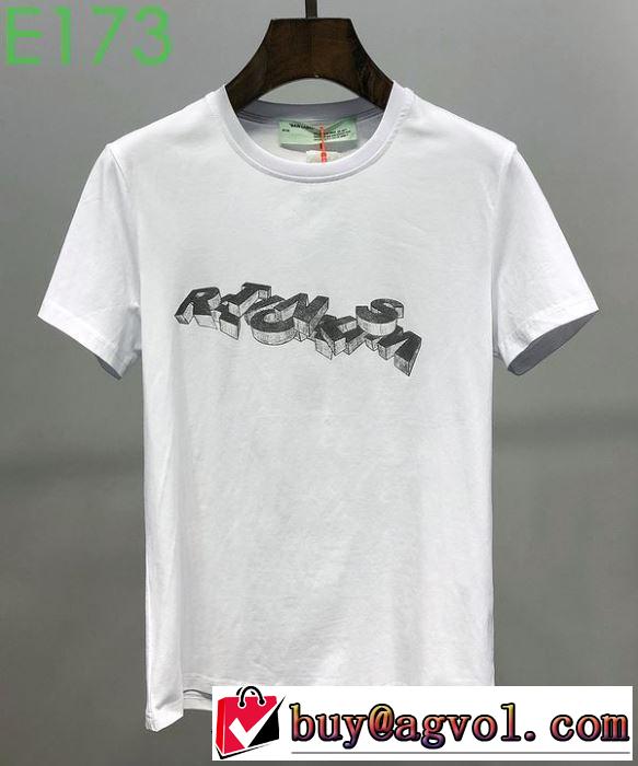2020話題の商品 2色可選 Off-White半袖/Tシャツ 高級感のある素材 オフホワイト