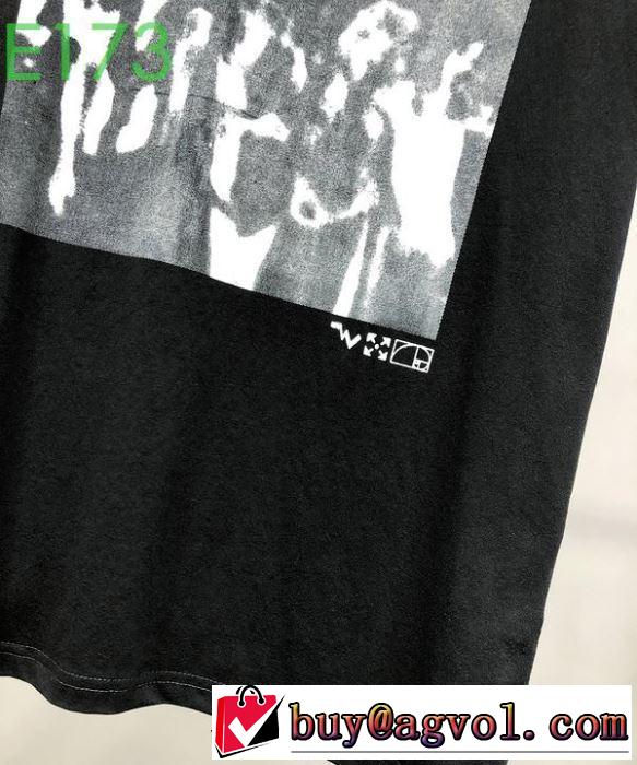 2色可選 Off-White お値段もお求めやすい オフホワイト 半袖/Tシャツ 20SS☆送料込