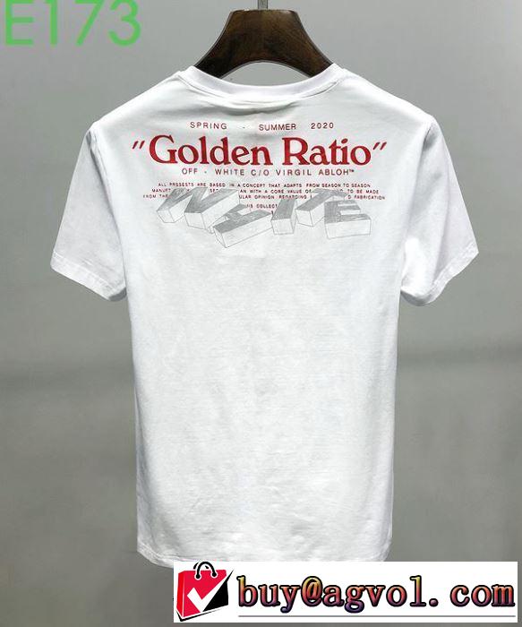 今なお素敵なアイテムだ 2色可選 Off-Whiteお手頃プライス オフホワイト 半袖/Tシャツ