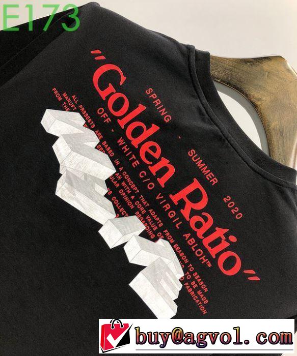今なお素敵なアイテムだ 2色可選 Off-Whiteお手頃プライス オフホワイト 半袖/Tシャツ