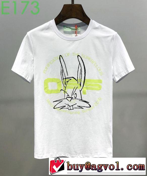 20SSトレンド 2色可選 Off-White 半袖/Tシャツ オススメのアイテムを見逃すな オフホワイト