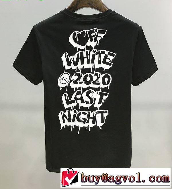 日本未入荷カラー 2色可選 Off-White人気が継続中 オフホワイト 半袖/Tシャツ  2020モデル