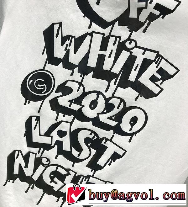 日本未入荷カラー 2色可選 Off-White人気が継続中 オフホワイト 半袖/Tシャツ  2020モデル