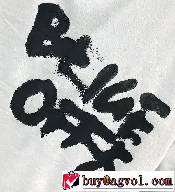 2020SS人気  2色可選スタイルアップ Off-White オフホワイト累積売上総額第１位 半袖/Tシャツ