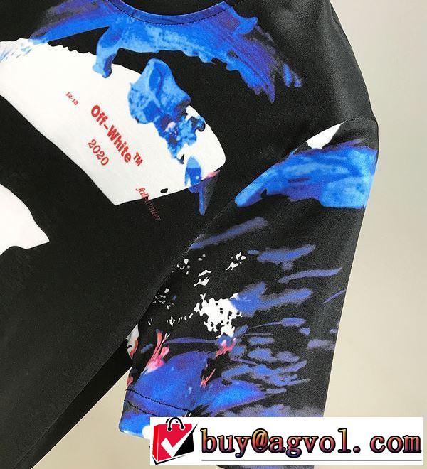 半袖/Tシャツ 人気が継続中 2色可選 Off-White 2020話題の商品 オフホワイト 試してみよう