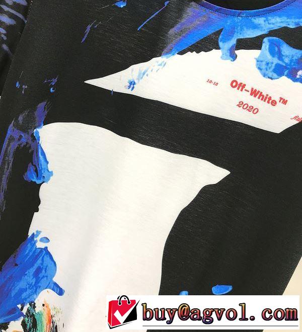 半袖/Tシャツ 人気が継続中 2色可選 Off-White 2020話題の商品 オフホワイト 試してみよう