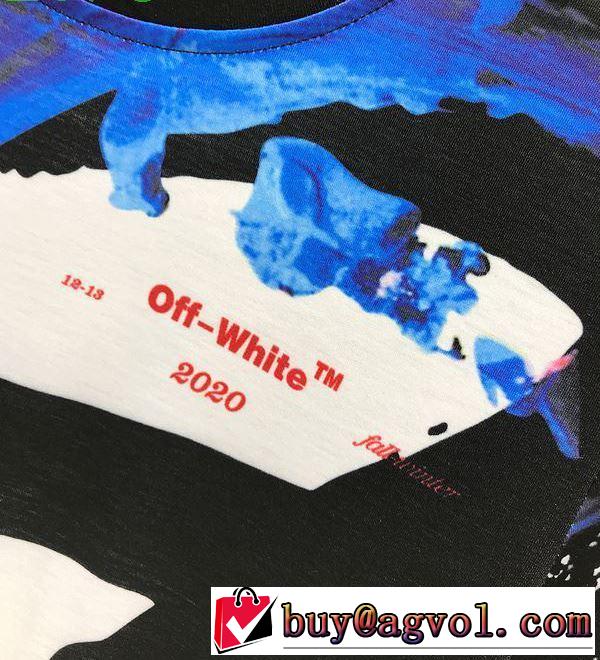 半袖/Tシャツ 人気が継続中 2色可選 Off-White 2020話題の商品 オフホワイト 試してみよう