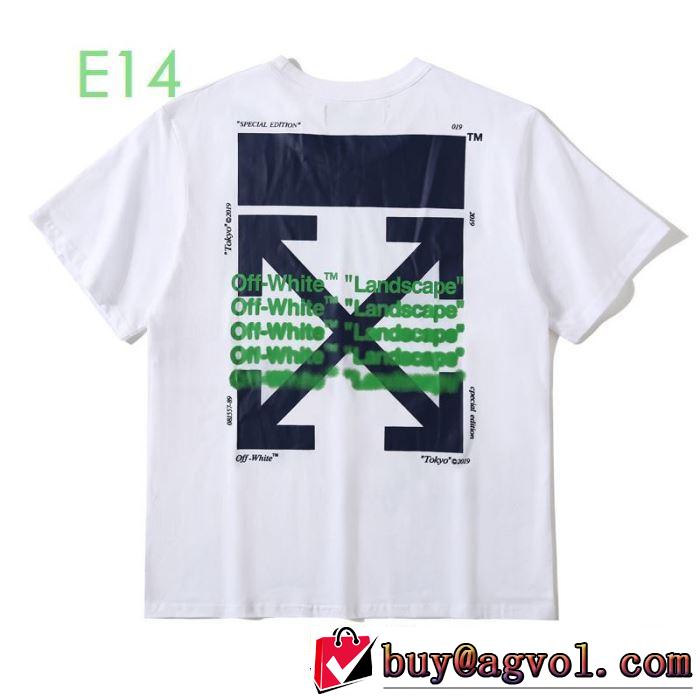 20新作です3色可選 どのアイテムも手頃な価格で Off-White オフホワイト 半袖/Tシャツ 今年の春トレンド