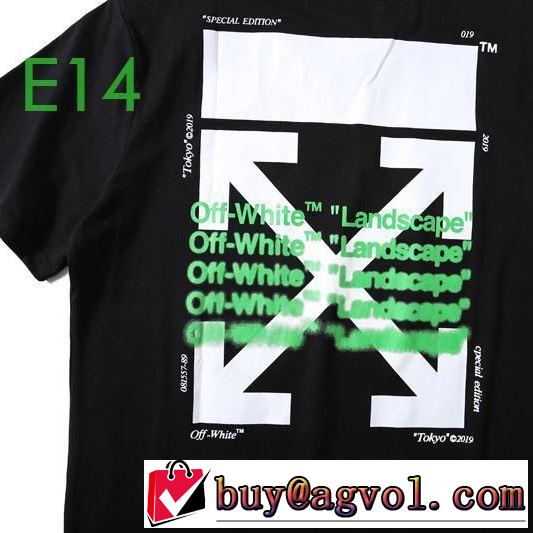 20新作です3色可選 どのアイテムも手頃な価格で Off-White オフホワイト 半袖/Tシャツ 今年の春トレンド