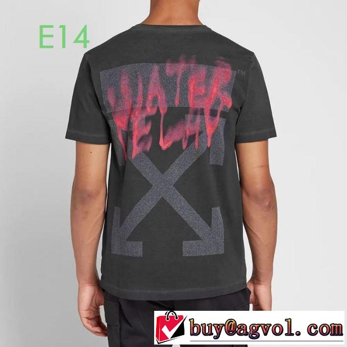 Off-White 20SS☆送料込 オフホワイト上品に着こなせ 半袖/Tシャツ 人気が継続中