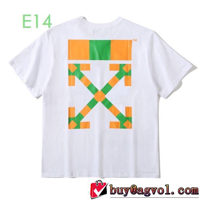 安心の実績 2色可選人気の高いブランド オフホワイト 半袖/Tシャツ ファッションに合わせ Off-White