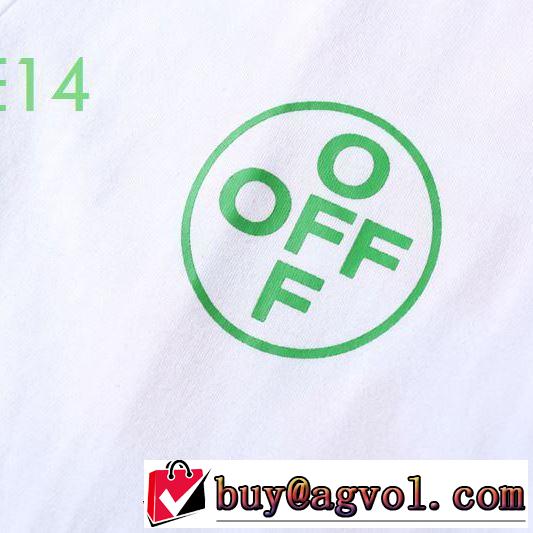 安心の実績 2色可選人気の高いブランド オフホワイト 半袖/Tシャツ ファッションに合わせ Off-White