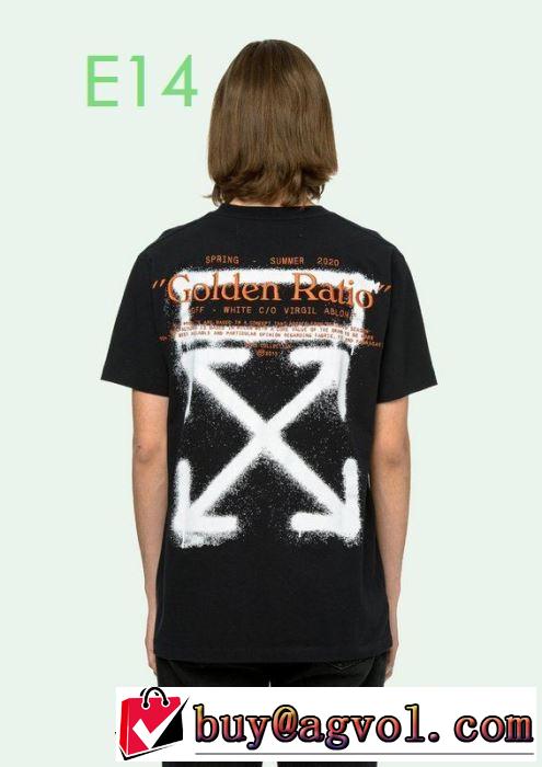 2色可選ランキング1位20新作です  Off-White オフホワイト 半袖/Tシャツ 価格も嬉しいアイテム