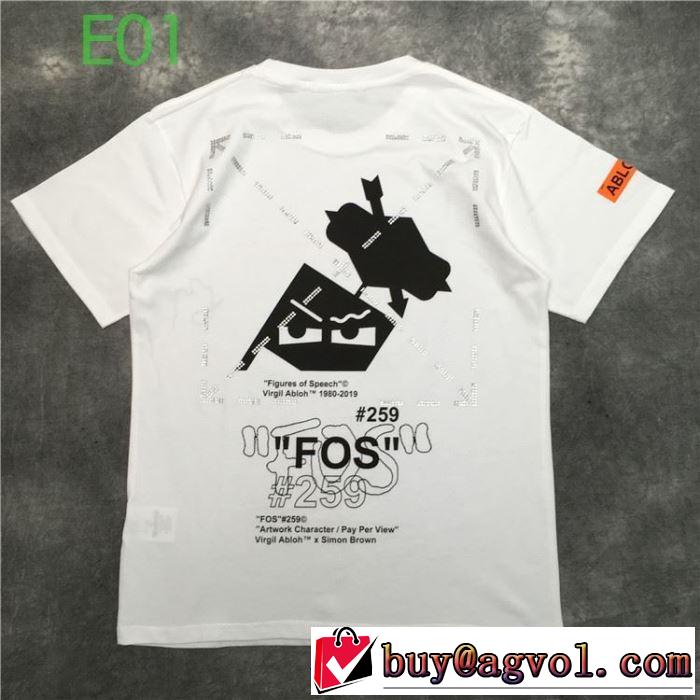 20SSトレンド  Off-White 使いやすい新品オフホワイト 半袖/Tシャツ 是非ともオススメしたい