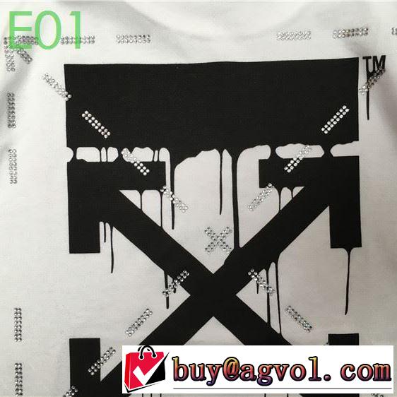 程よい最新作 Off-White2020年春夏コレクション オフホワイト 半袖/Tシャツ 手の届くプライスが魅力的