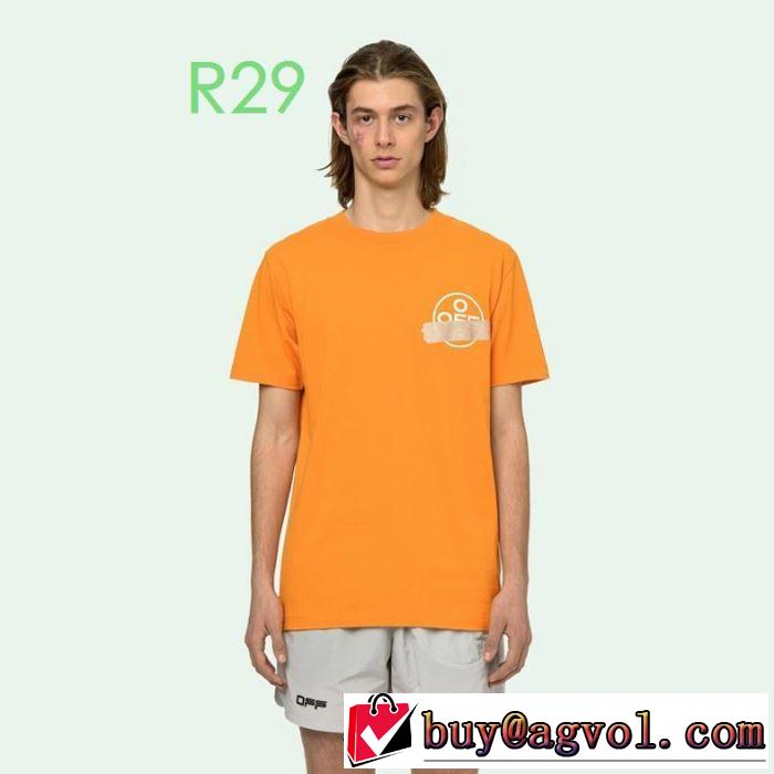 3色可選2年以上連続１位獲得 Off-White  2020モデル オフホワイト 半袖/Tシャツ 使いやすい新品