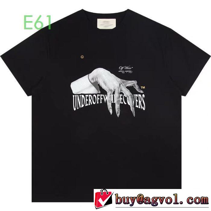 上品に着こなせ 2色可選 Off-White オフホワイト 2020SS人気 半袖/Tシャツ 春夏コレクション新品