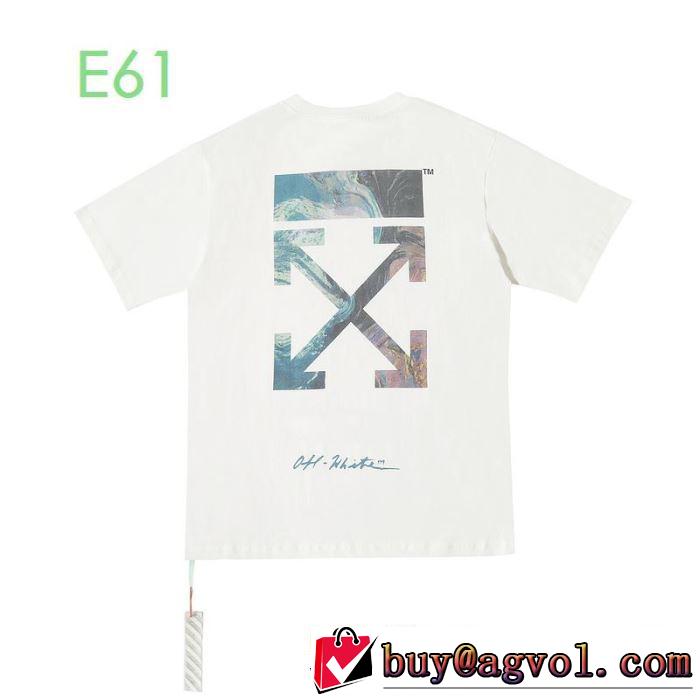 世界共通のアイテム 2色可選 Off-White オフホワイト20新作です 半袖/Tシャツ 価格帯が低い