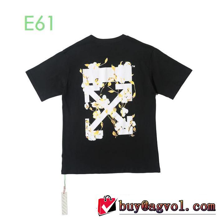 2020SS人気 2色可選 Off-Whiteおしゃれ刷新に役立つ オフホワイト 半袖/Tシャツ エレガントな雰囲気