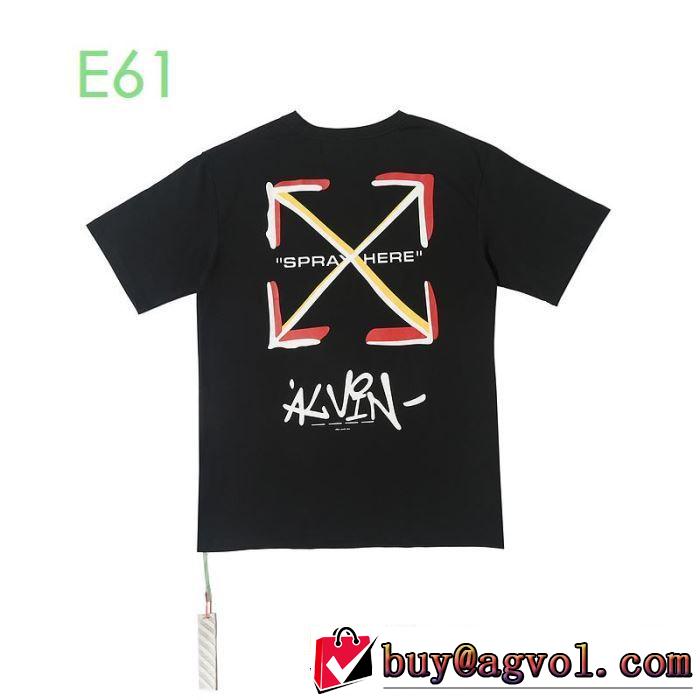 2色可選 2020モデル Off-White 万能に使えるオフホワイト 半袖/Tシャツ 通勤通学どちらでも使え