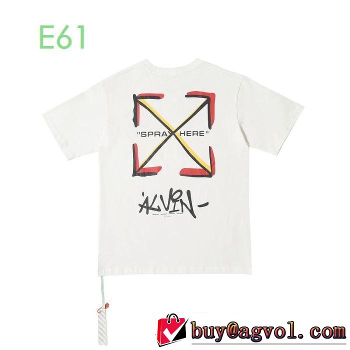 2色可選 2020モデル Off-White 万能に使えるオフホワイト 半袖/Tシャツ 通勤通学どちらでも使え