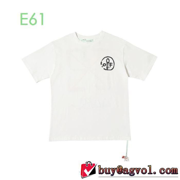 2色可選 2020モデル Off-White 万能に使えるオフホワイト 半袖/Tシャツ 通勤通学どちらでも使え