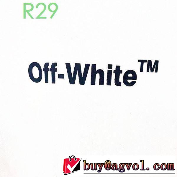 差をつけたい人にもおすすめ 3色可選 Off-White オフホワイト 半袖/Tシャツ 人気ランキング最高