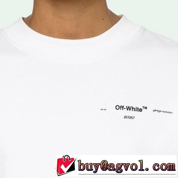 Off-White 20SSトレンド オフホワイト 今回注目する 半袖/Tシャツ 限定アイテムが登場
