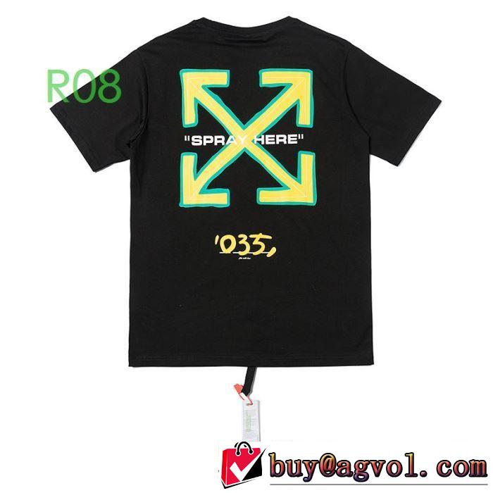 2020SS人気  2色可選 Off-White 安心の実績 オフホワイト 半袖/Tシャツ おしゃれに大人の必見