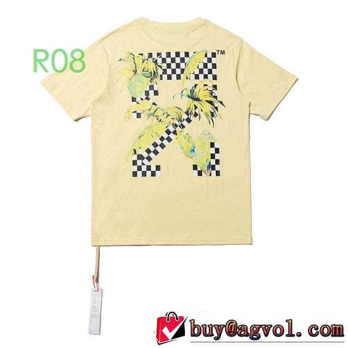 2色可選 2020SS人気 大幅割引価格 Off-White オフホワイト 半袖/Tシャツ １点限り！VIPセール