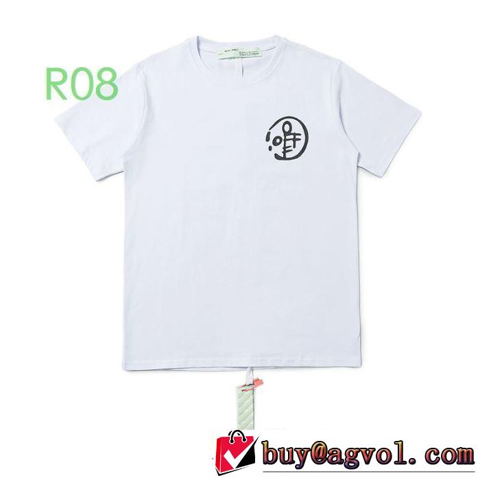 2020SS人気  2色可選 Off-White オフホワイト 半袖/Tシャツ 差をつけたい人にもおすすめ