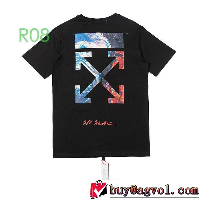 春夏コレクション新品 2色可選  半袖/Tシャツ大幅割引価格 2020モデル Off-White オフホワイト