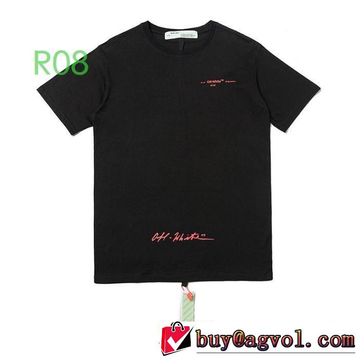 春夏コレクション新品 2色可選  半袖/Tシャツ大幅割引価格 2020モデル Off-White オフホワイト