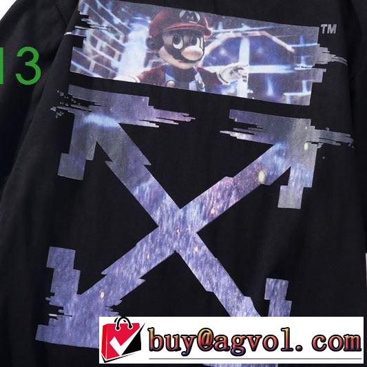オフホワイト 2色可選 Off-White 半袖/Tシャツ春夏コレクション新品 2020年春夏コレクション