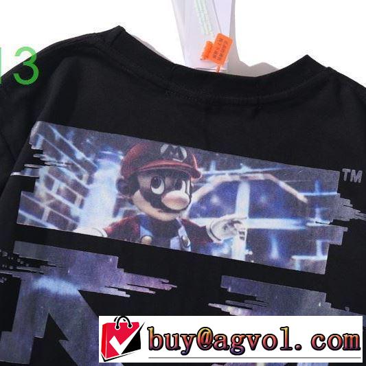 オフホワイト 2色可選 Off-White 半袖/Tシャツ春夏コレクション新品 2020年春夏コレクション