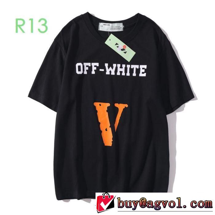 ランキング1位  2色可選安心の実績 Off-White オフホワイト 半袖/Tシャツ 2020年春限定