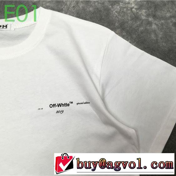半袖/Tシャツ 2色可選 20新作ですOff-White 普段見ないデザインばかり オフホワイト  海外でも大人気