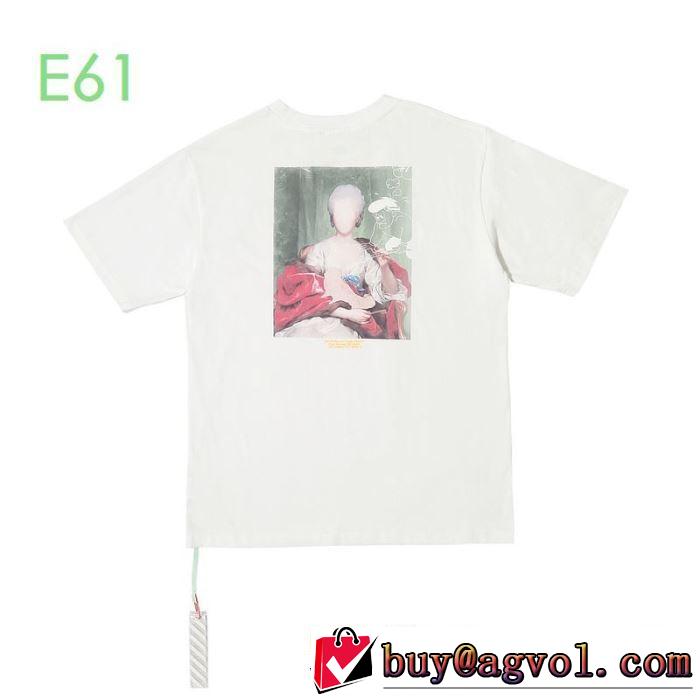 今季の主力おすすめ 2色可選 2020年春限定Off-White オフホワイト人気が継続中 半袖/Tシャツ