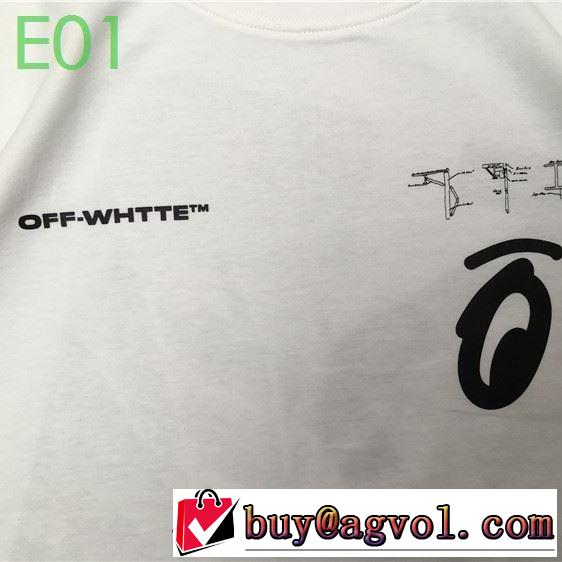 おしゃれな人が持っている 3色可選 2020SS人気 Off-White半袖/Tシャツ 大幅割引価格 オフホワイト