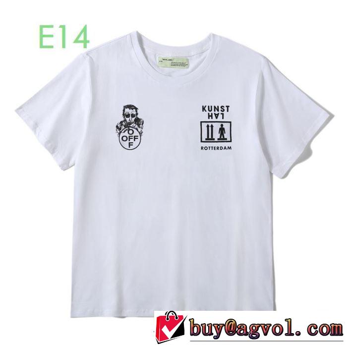 VIP価格SALE 2色可選 Off-White オフホワイトおしゃれ刷新に役立つ 半袖/Tシャツ