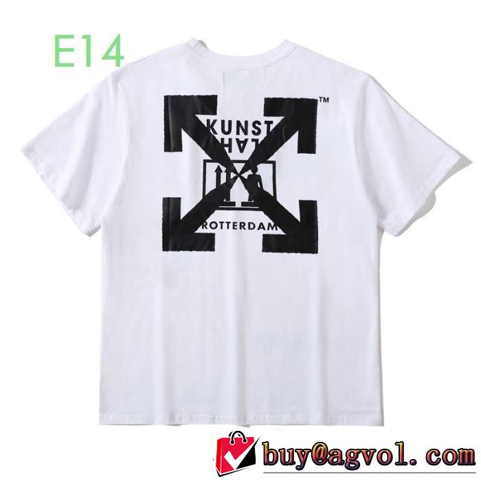VIP価格SALE 2色可選 Off-White オフホワイトおしゃれ刷新に役立つ 半袖/Tシャツ