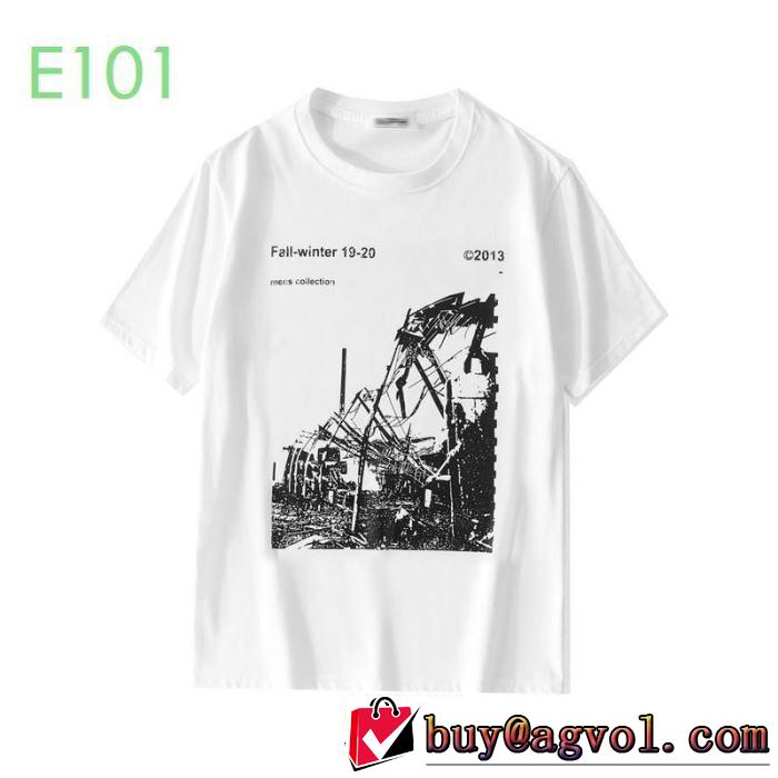 20SSトレンド 2色可選 オフホワイト 半袖/TシャツOff-White 春夏コレクション新品