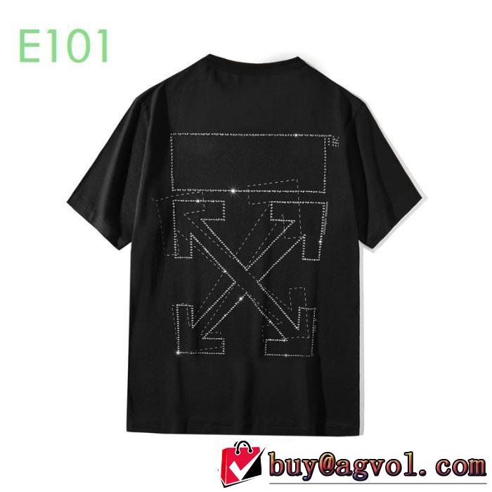 オフホワイト 2色可選 Off-White 2020SS人気 エレガントな雰囲気 半袖/Tシャツ 海外限定ライン
