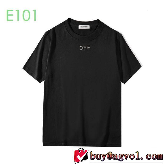 オフホワイト 2色可選 Off-White 2020SS人気 エレガントな雰囲気 半袖/Tシャツ 海外限定ライン