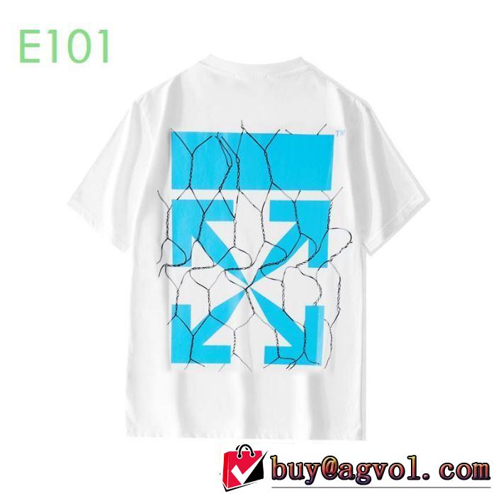 2色可選今季の主力おすすめ Off-White素敵なアイテム オフホワイト 半袖/Tシャツ 価格帯が低い