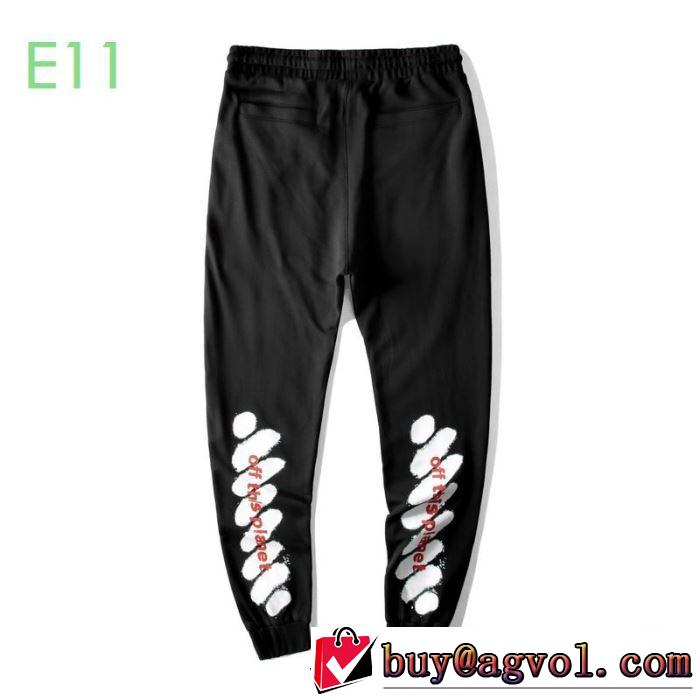 2色可選 Off-White2020最新一番人気 オフホワイト スエットパンツ 今季の注目アイテム