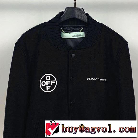 20SSトレンド ブルゾン Off-White オフホワイト VIP価格SALE 手頃価格でカブり知らず