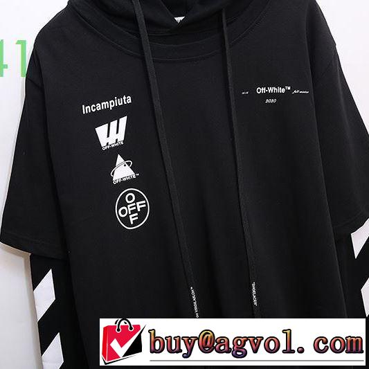20SSトレンド Off-White 限定色がお目見え オフホワイト パーカー お値段もお求めやすい